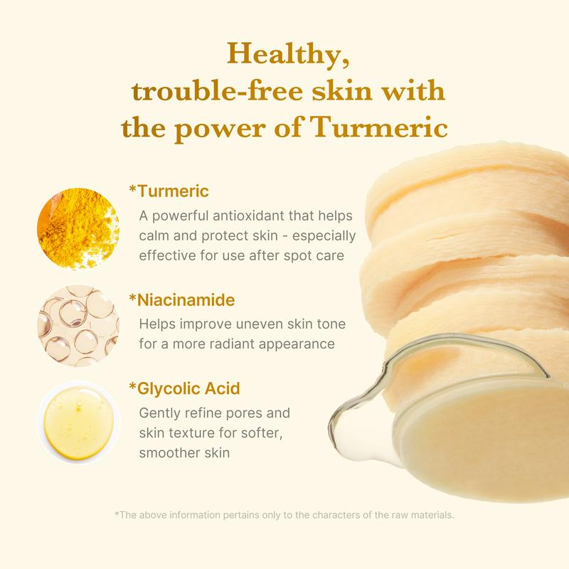 Kojic Acid Turmeric Pad