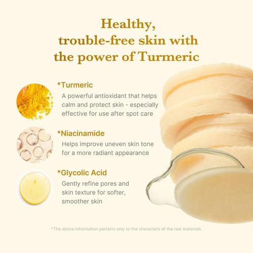 Kojic Acid Turmeric Pad