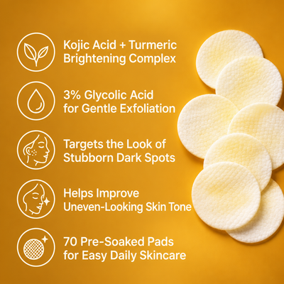 Kojic Acid Turmeric Pad